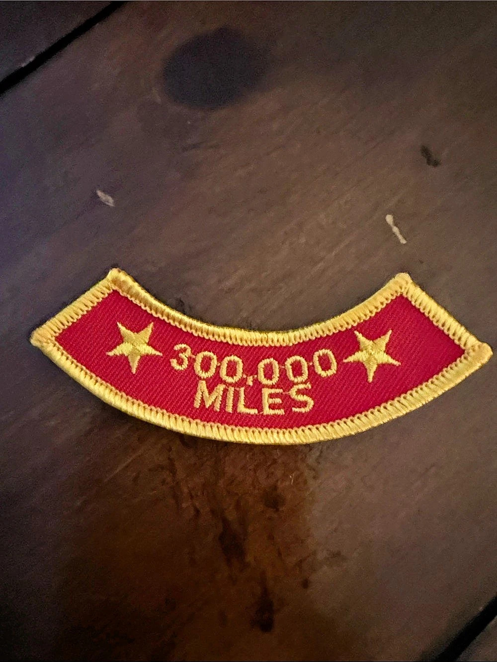 Mercedes-Benz 300,000 Miles High Mileage Award Patch